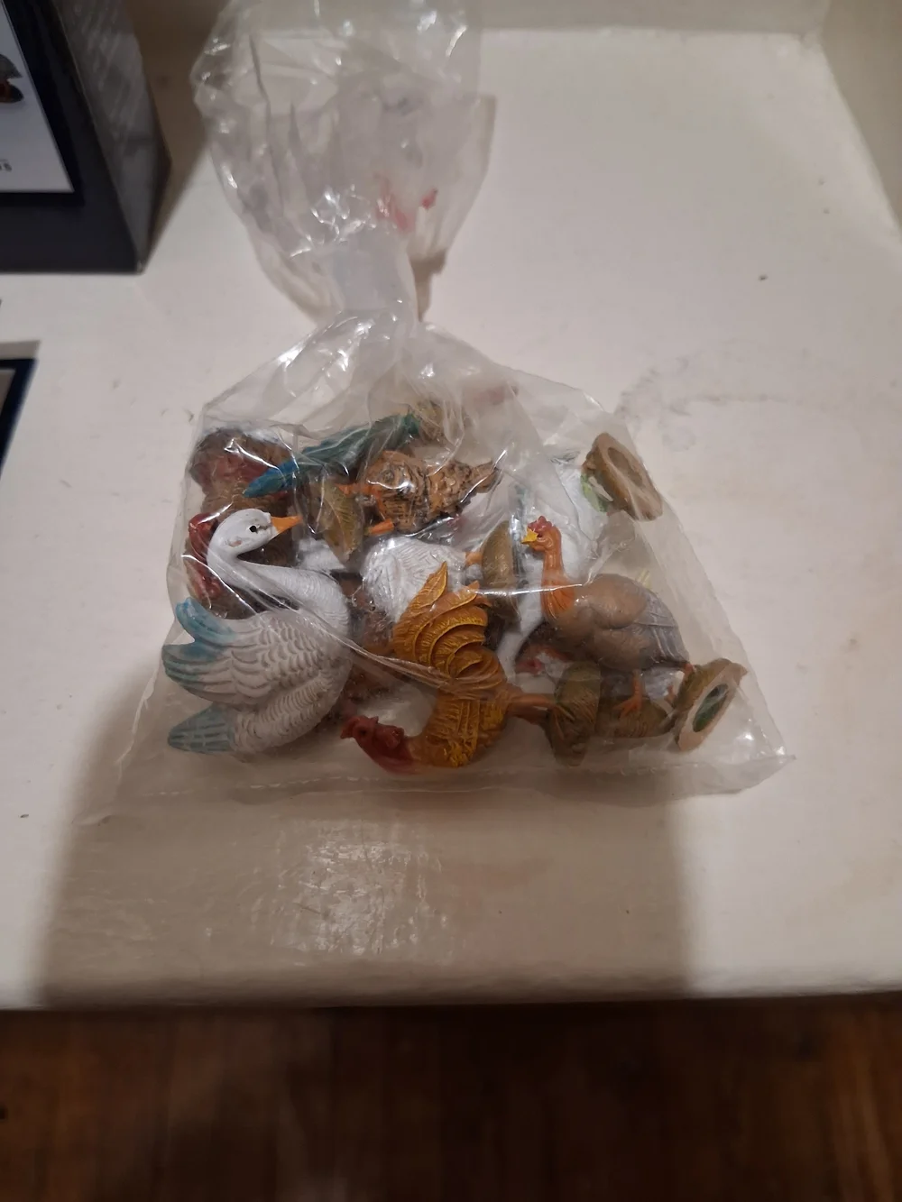 NIB Fontanini Barnyard Birds Set